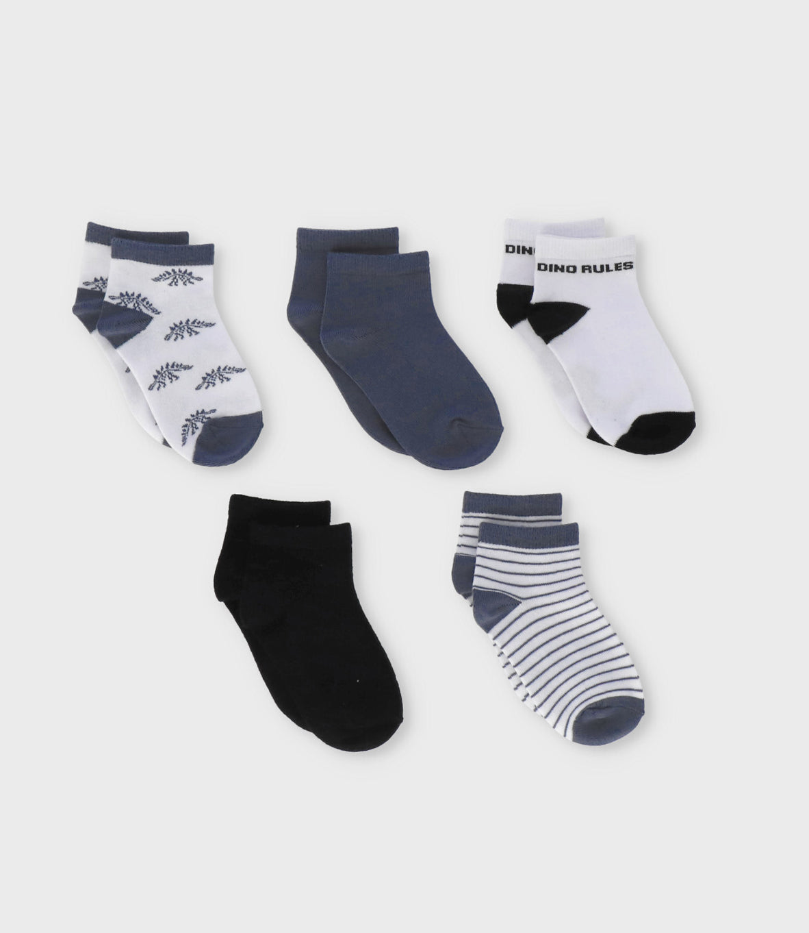 Pack Calcetín Niño 5 Pares Azul