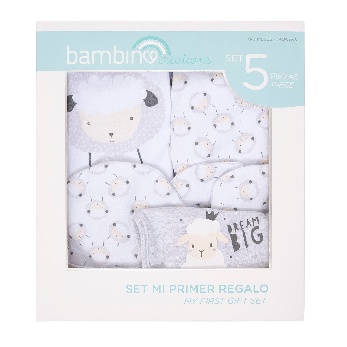 SET 5 PCS AJUAR UNISEX