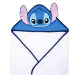 TOALLA CON CAPUCHA DISNEY STITCH
