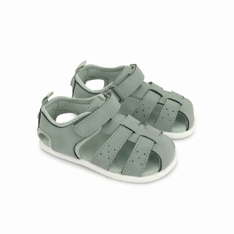 SANDALIA DE NIÑO FRANCISCANA VELCRO LARGO BASICA