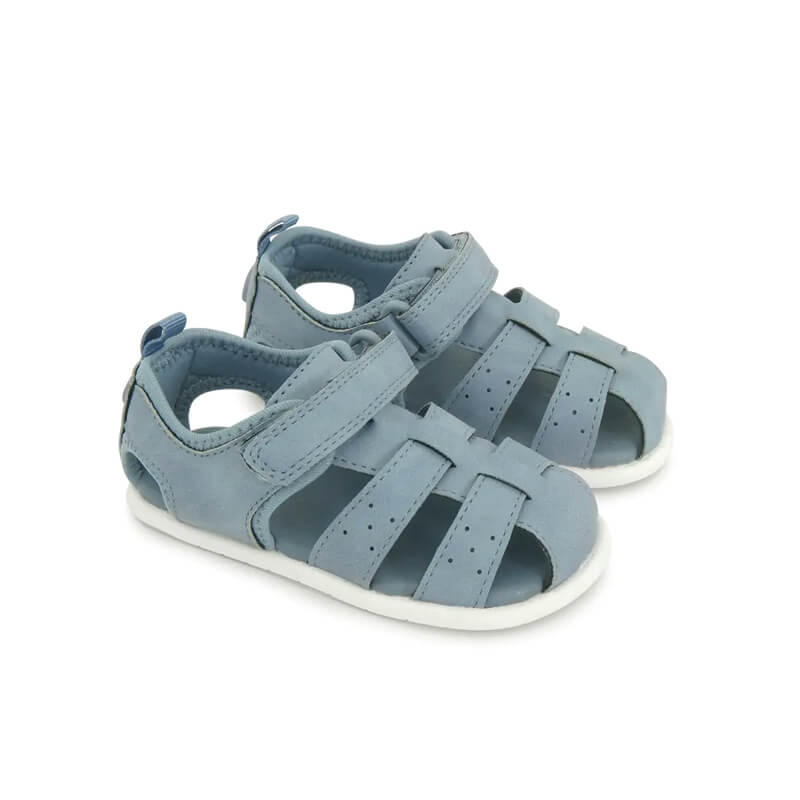 SANDALIA DE NIÑO FRANCISCANA VELCRO LARGO BASICA