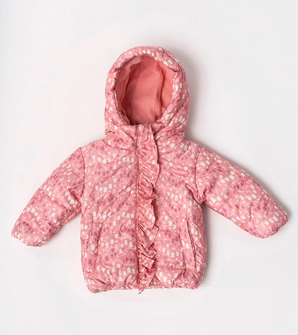 Parka Acolchada Niña ROSADO 2A
