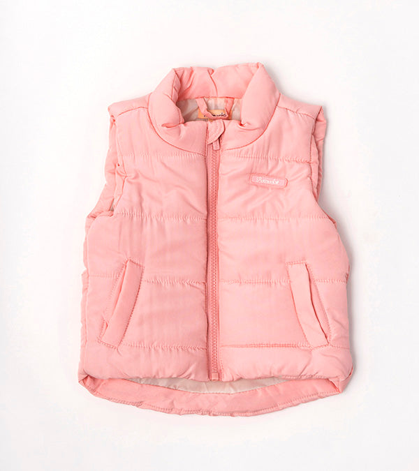 Parka Acolchada Sin Mangas ROSADO 2A