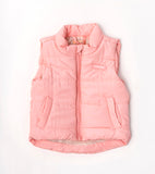 Parka Acolchada Sin Mangas ROSADO 2A