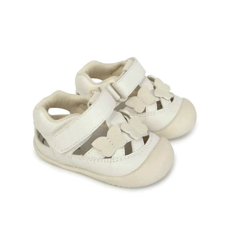 SANDALIA DE NIÑA VELCRO LARGO MARIPOSAS