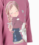 POLERA ML OVEJA BURDEO NIÑA