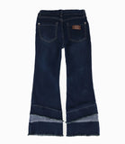 JEANS DENIM FLECOS AZUL NIÑA