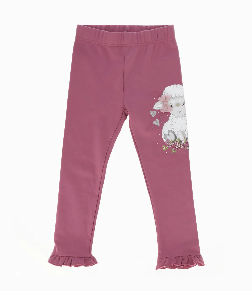 CALZA OVEJA BURDEO NIÑA