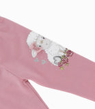 CALZA OVEJA PALO ROSA NIÑA