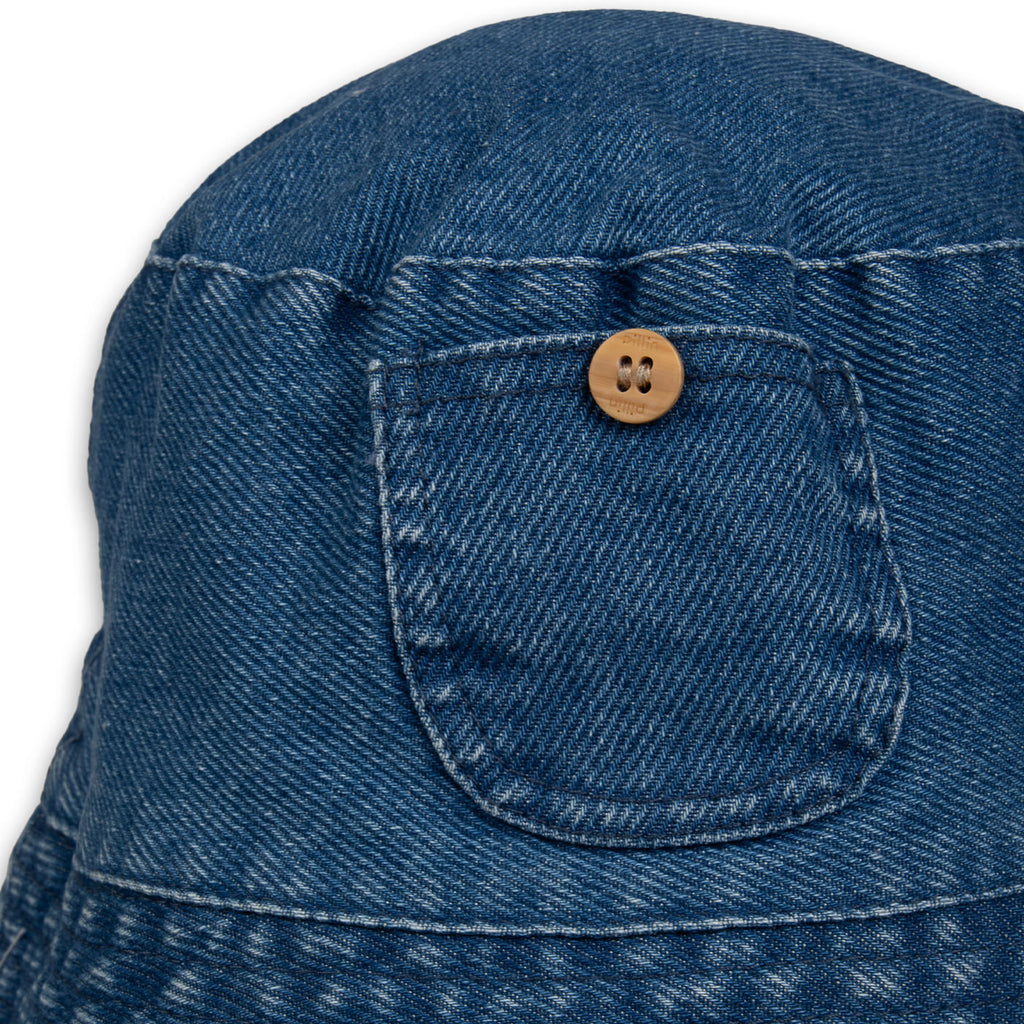 Gorro Bebé Niño Denim / Verde