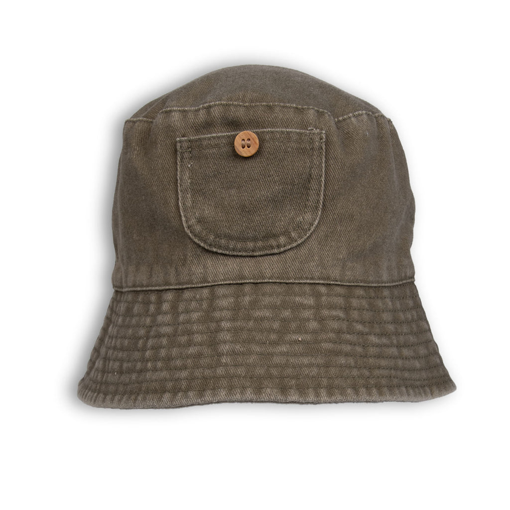 Gorro Bebé Niño Denim / Verde