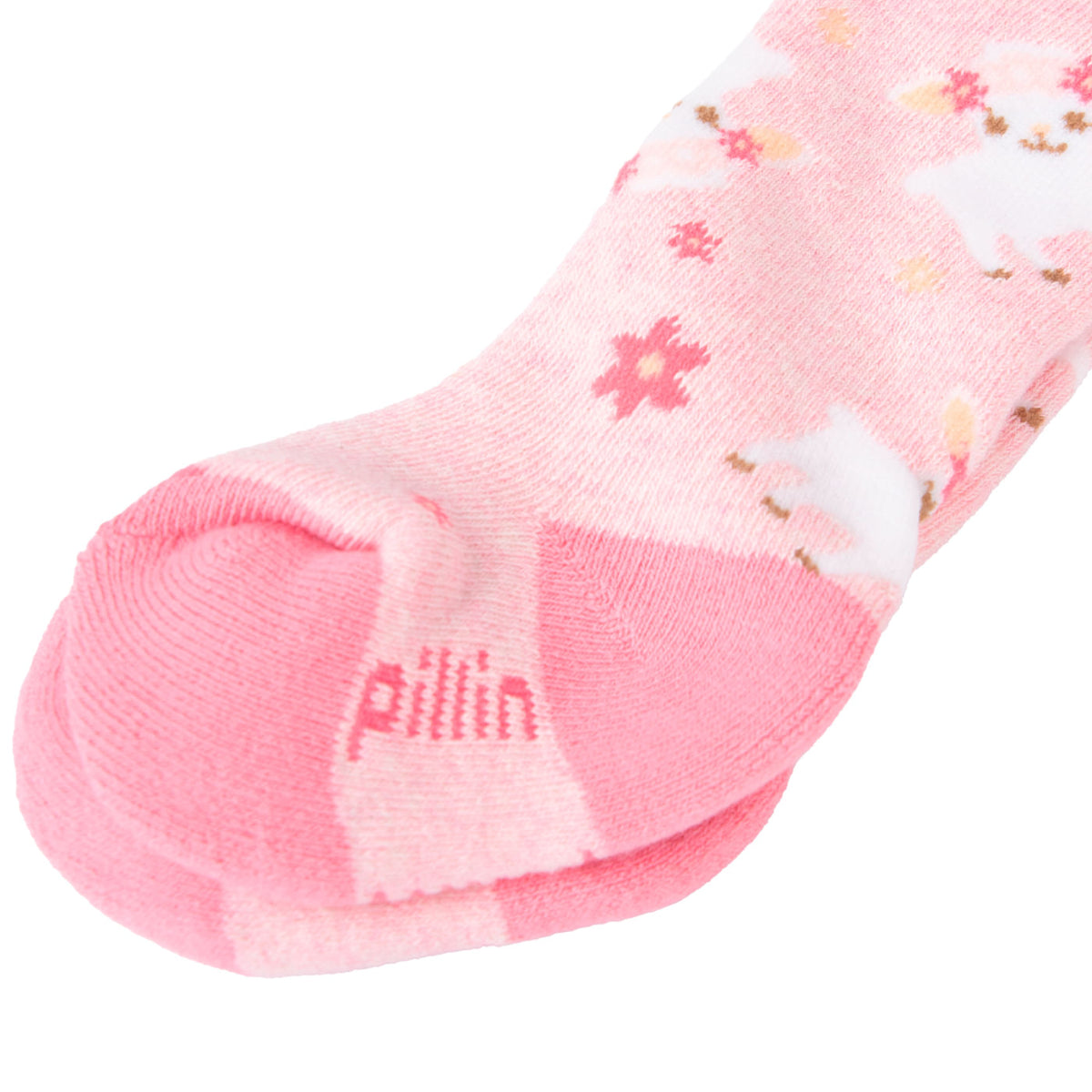 Panty Bebé Niña de Toalla Estampado Ovejitas Rosado