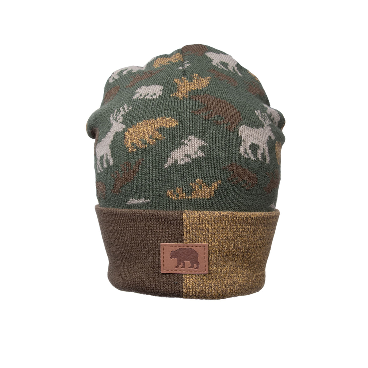 Gorro Niño Petróleo / Verde