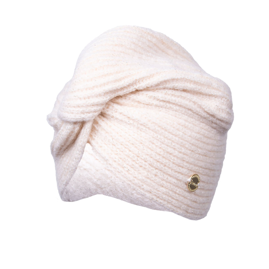 Gorro Niña Beige / Malva