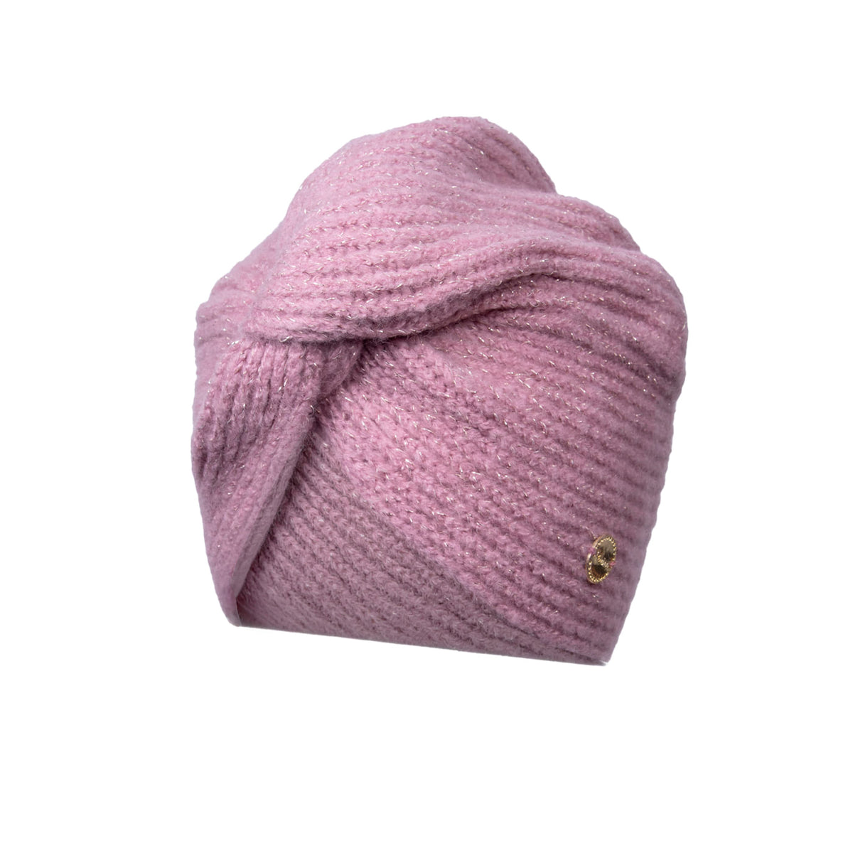Gorro Niña Beige / Malva