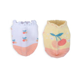 Pack de 2 Calcetines Bebé Niña Algodón Cerezas Surtido
