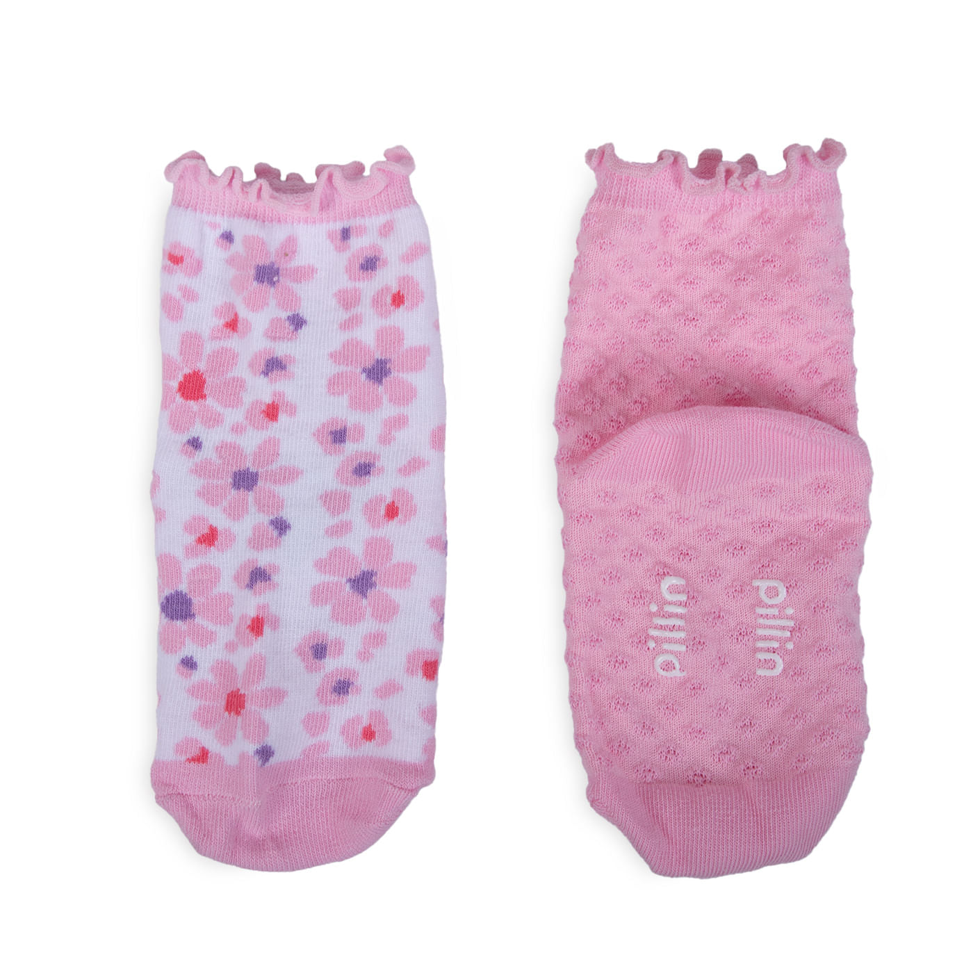 Pack de 3 Calcetines Bebé Niña Algodón Floral Surtido