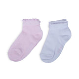 Pack de 2 Calcetines Niña Algodón Lisos Surtido