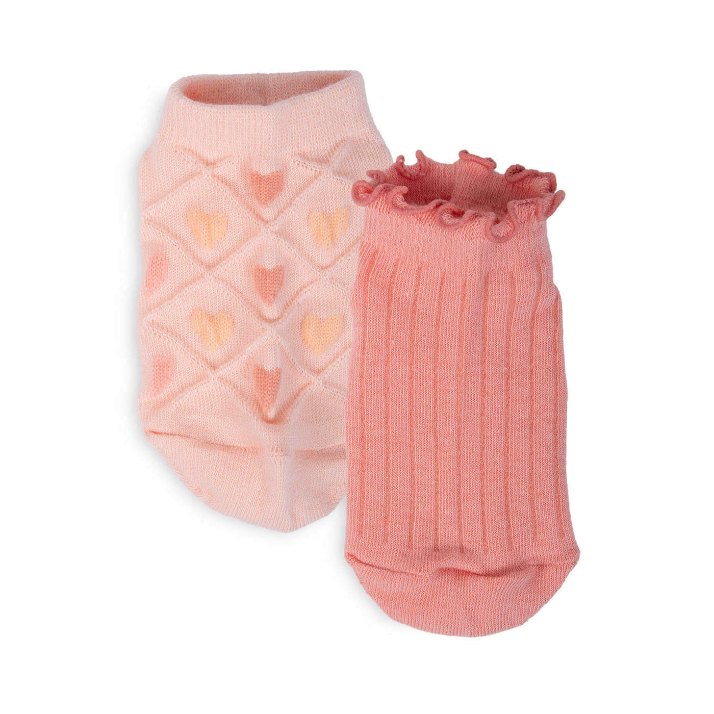 Pack de 3 Calcetines Niña Algodón Corazones Surtido
