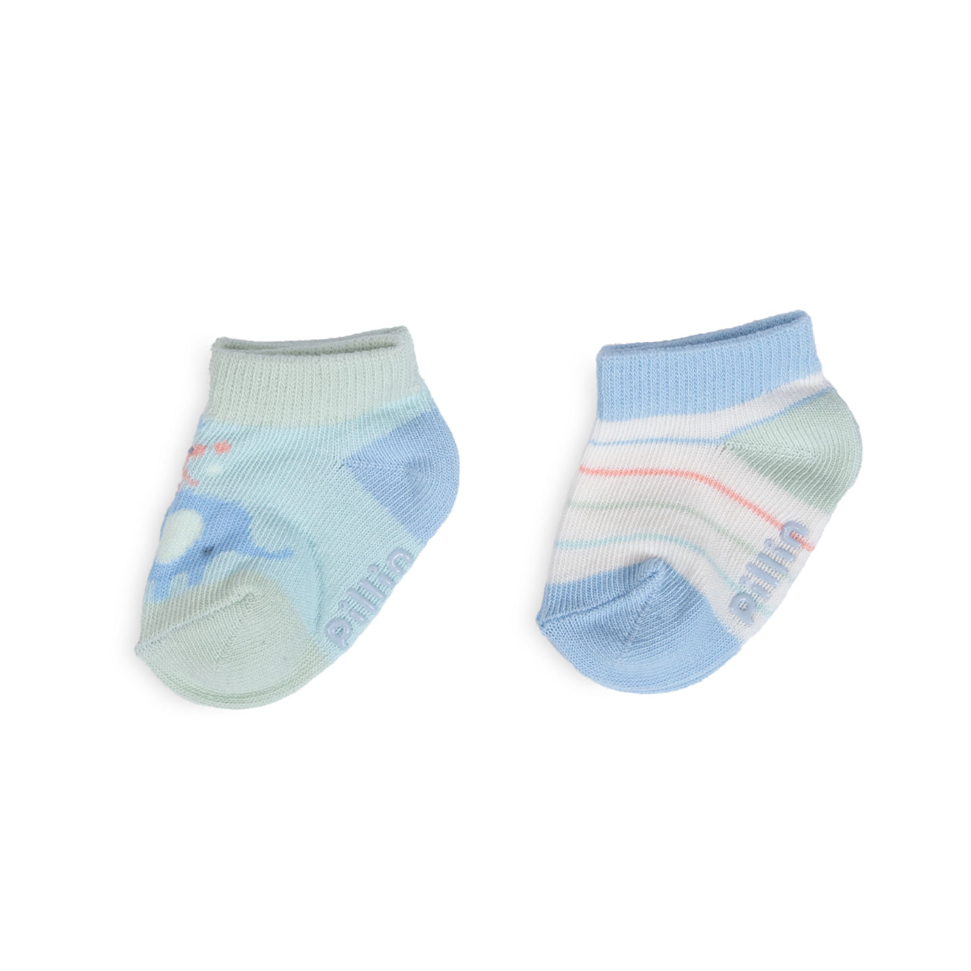 Pack de 2 Calcetines Recién Nacido Niño Algodón Surtido