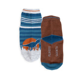 Pack de 3 Calcetines Niño Algodón Dinosaurio y Rayas Surtido