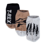 Pack de 3 Calcetines Niño Algodón Diseño Dinosaurios Surtido