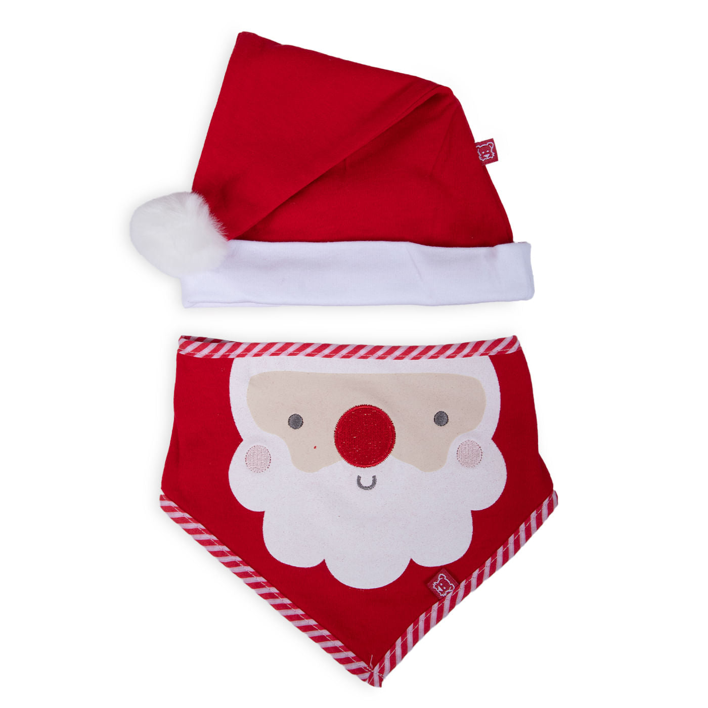 Set Navidad Recién Nacido Unisex Pascuero Rojo