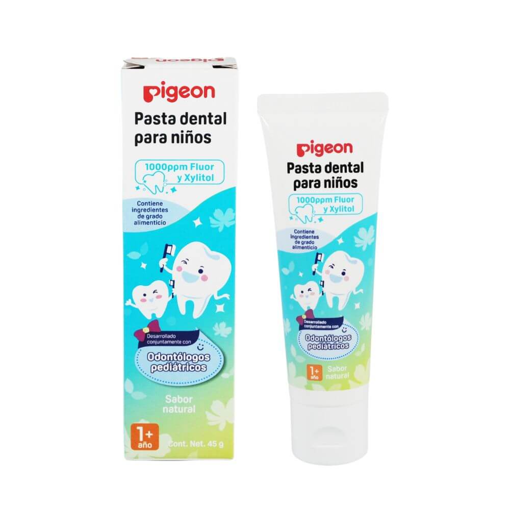 PASTA DENTAL PARA NINOS SABOR NATURAL 45G