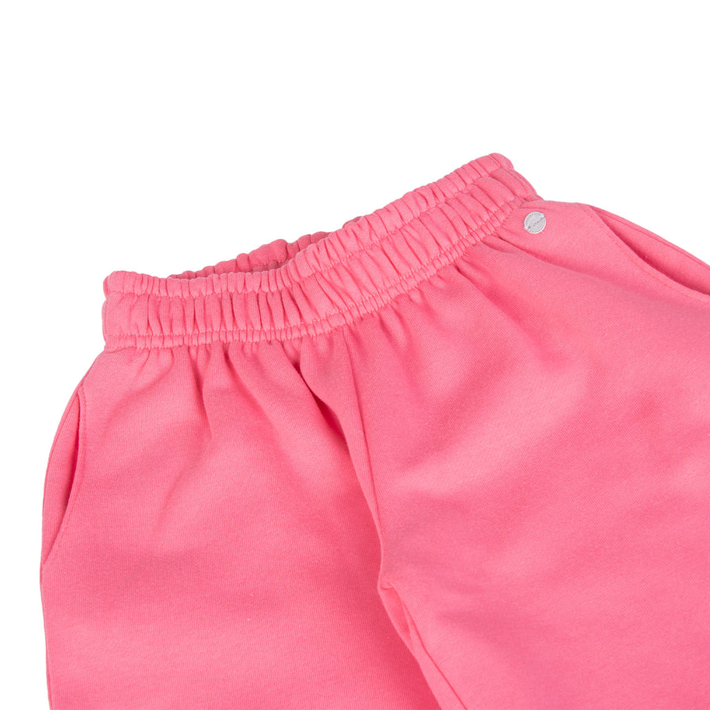 Pantalón Buzo Niña Rosado / Crudo