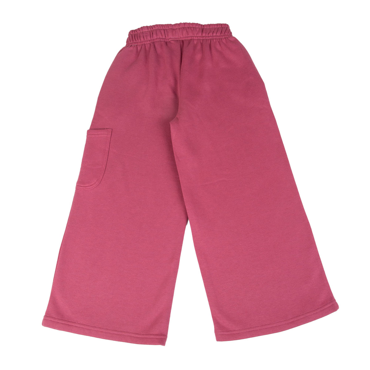 Pantalón Buzo Niña Rosado / Crudo