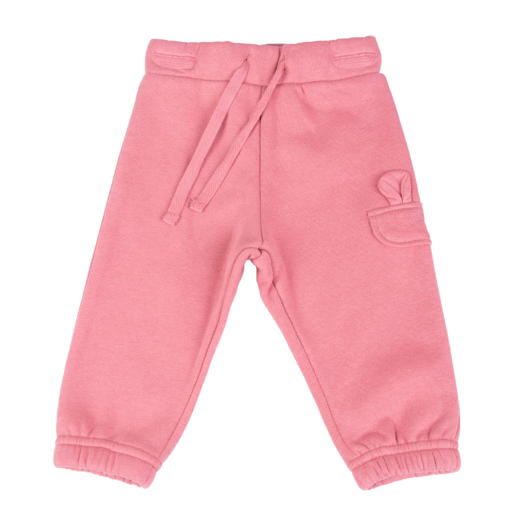 Pantalón Buzo Bebé Niña Palo Rosa / Rosado