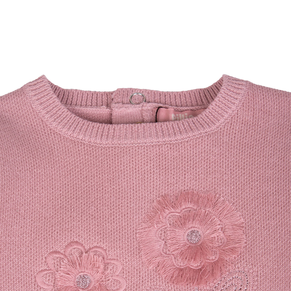 Polerón Bebé Niña Rosado / Crudo