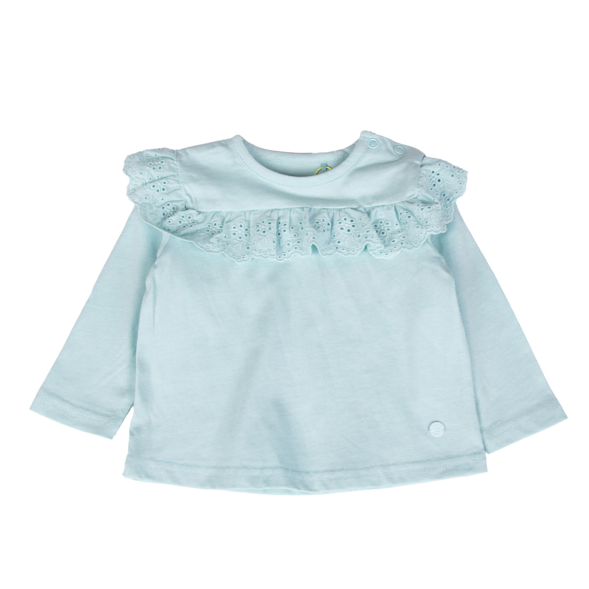 Polera Bebé Niña Turquesa / Rosado