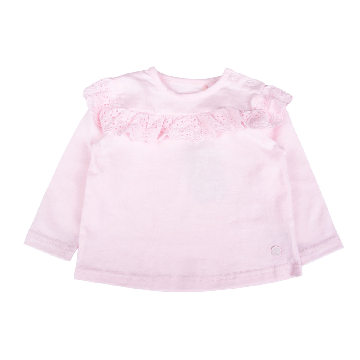 Polera Bebé Niña Turquesa / Rosado