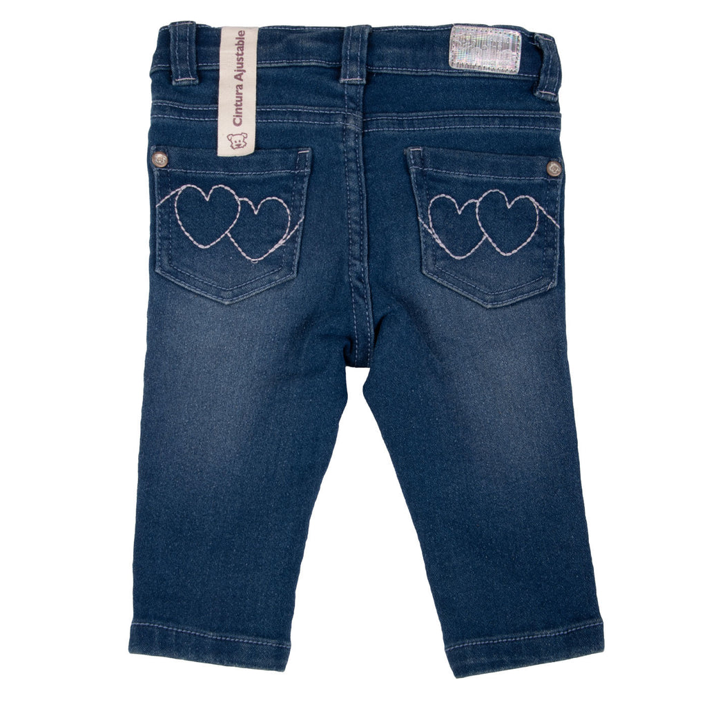 Jeans Bebé Niña Azul