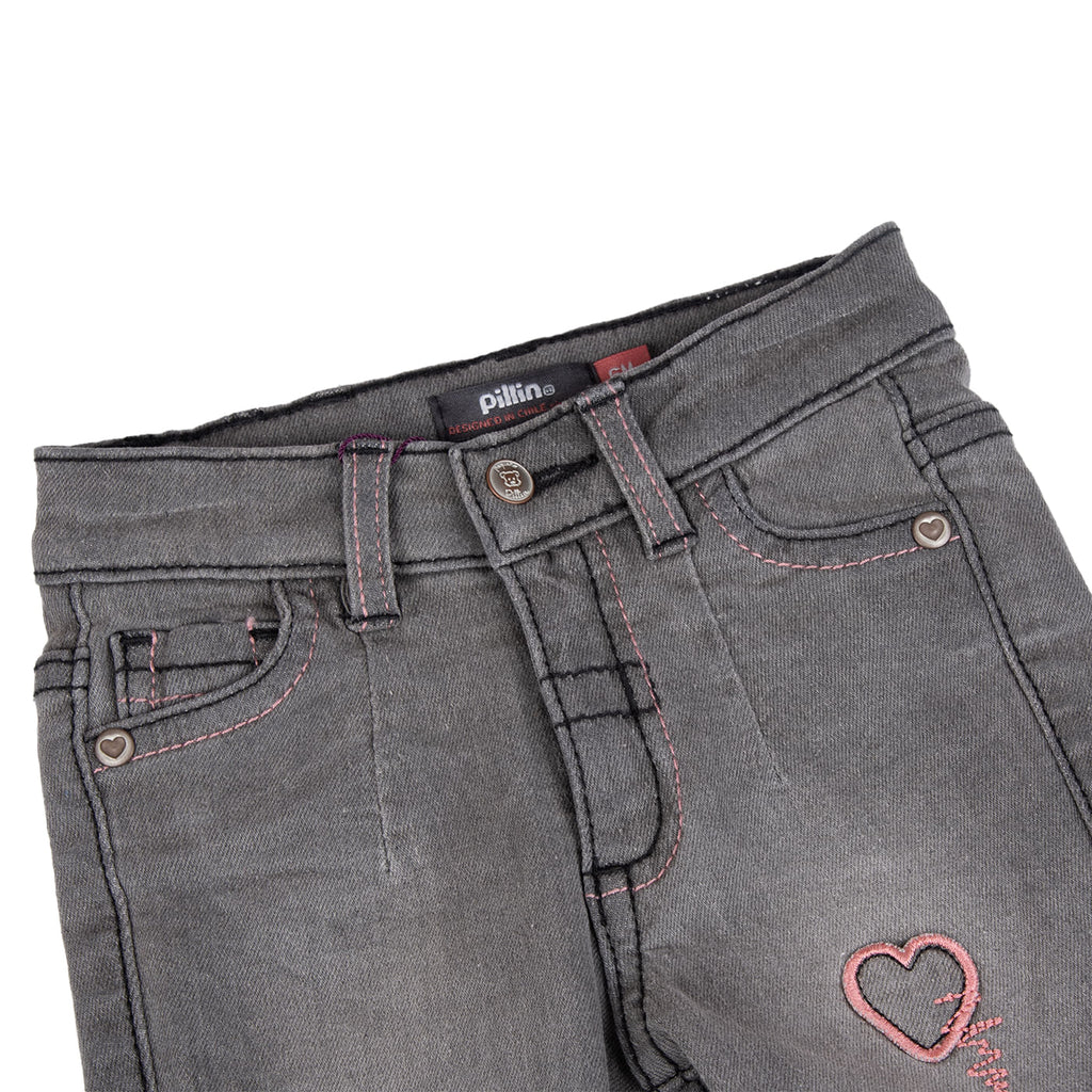 Jeans Bebé Niña Gris