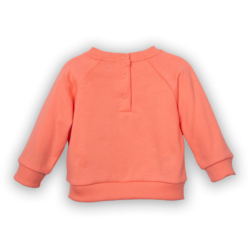 Polerón Bebé Niño Celeste / Coral