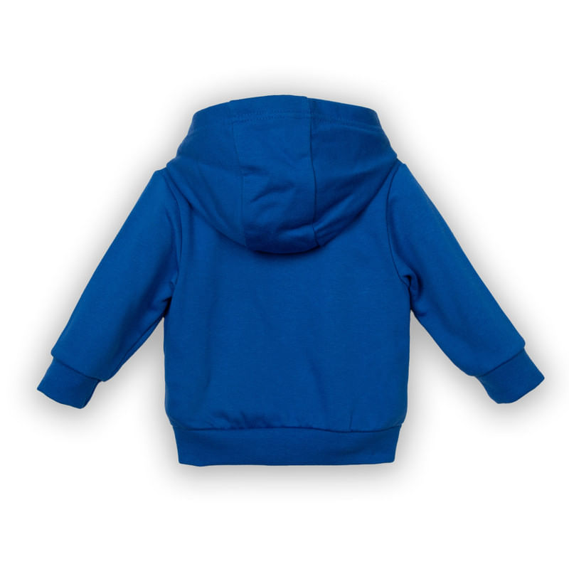 Polerón Bebé Niño Azul / Naranjo