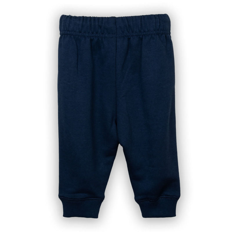Pantalón Buzo Bebé Niño Azul / Azul Marino