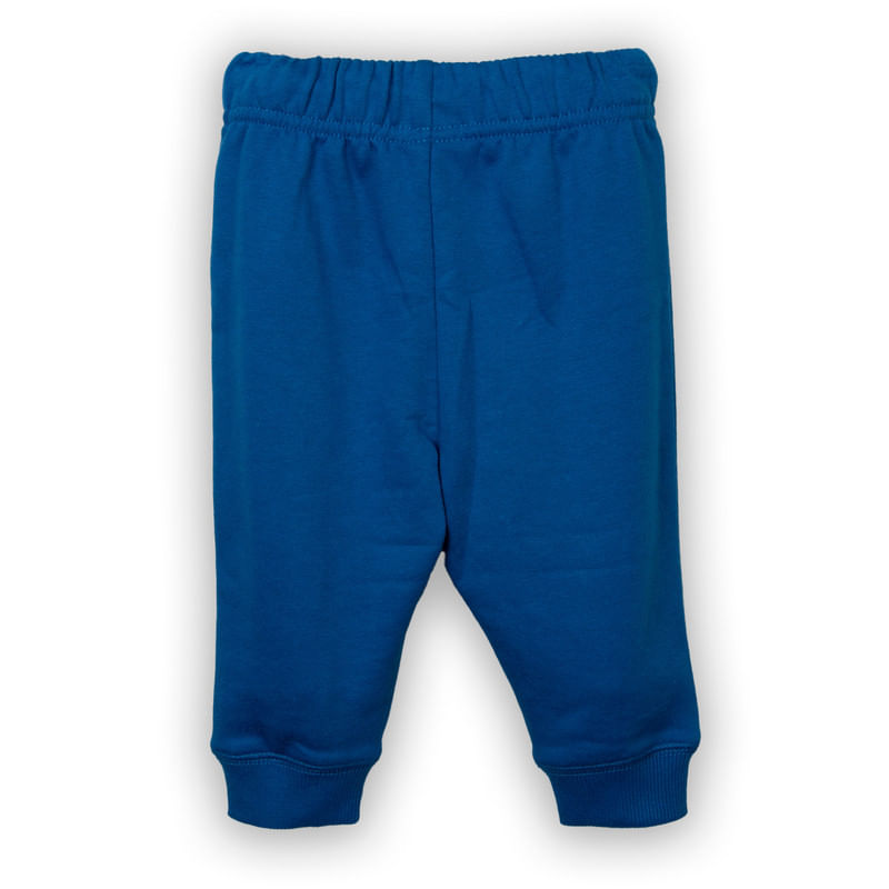 Pantalón Buzo Bebé Niño Azul / Azul Marino