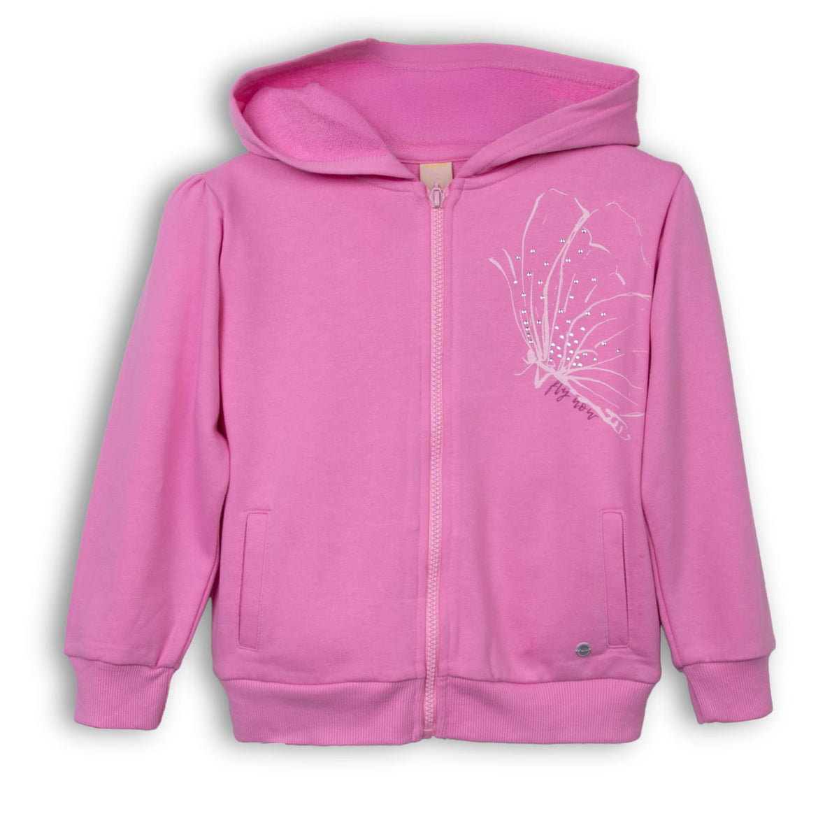 Polerón Niña Rosado / Verde