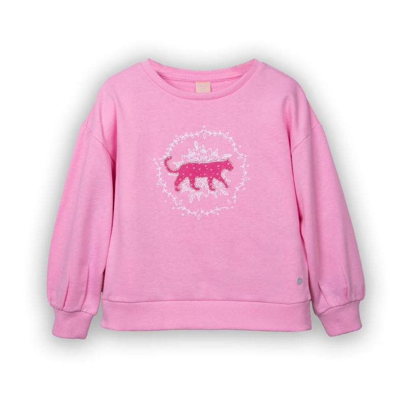 Polerón Niña Amarillo / Rosado