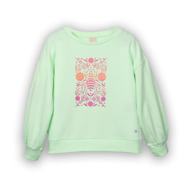 Polerón Niña Amarillo / Rosado
