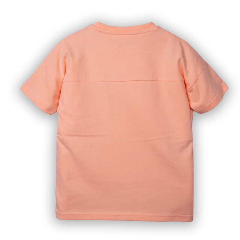Polera Niño Turquesa / Coral
