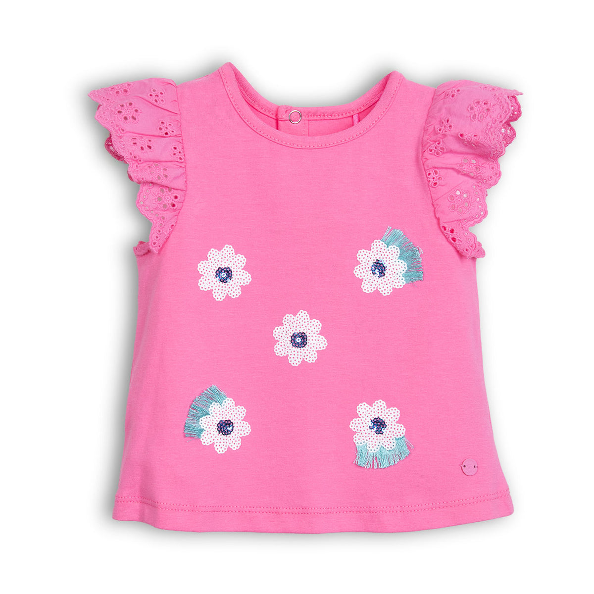 Polera Bebé Niña Coral / Fucsia