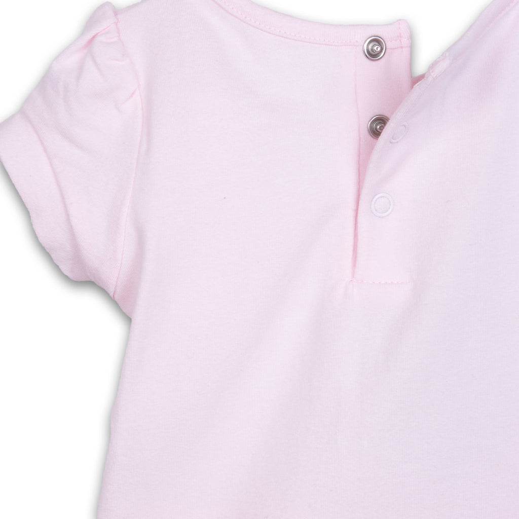 Conjunto Bebé Niña Rosado / Verde