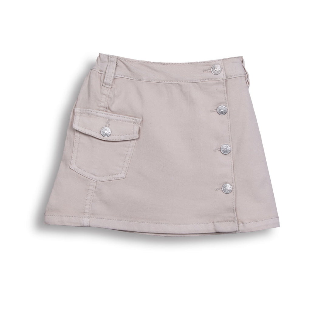 Falda Niña Arena / Denim