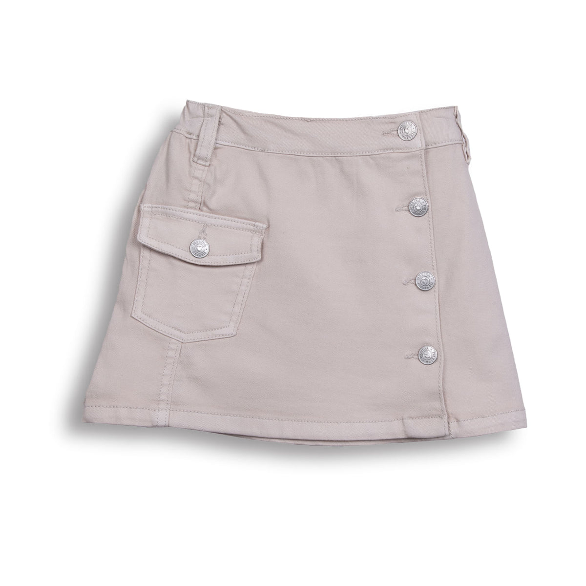 Falda Niña Arena / Denim