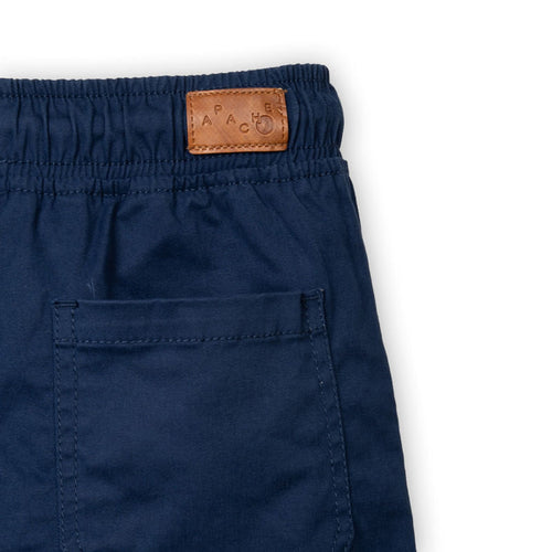 Bermuda Niño Azul Marino / Beige