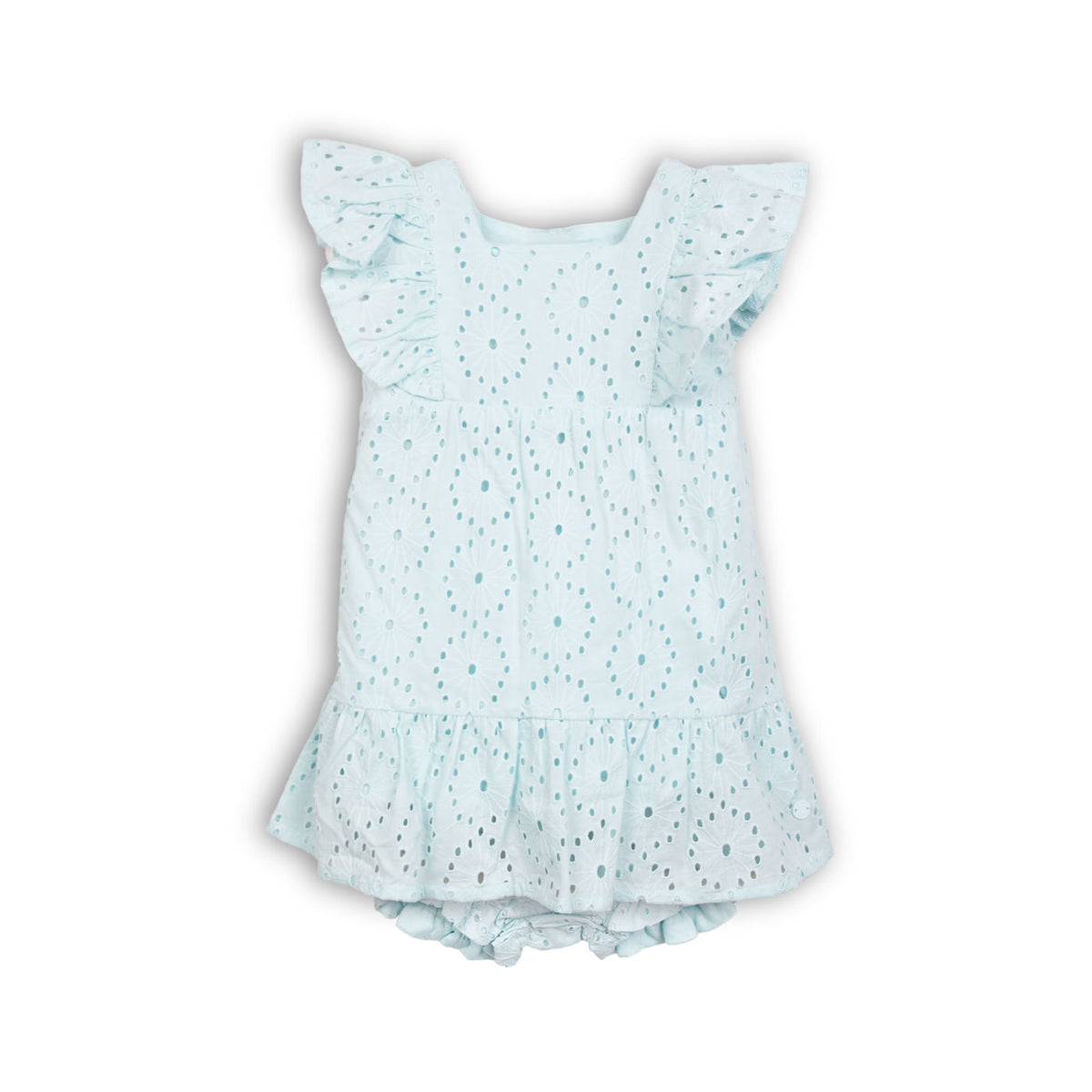 Vestido Bebé Niña Turquesa / Coral